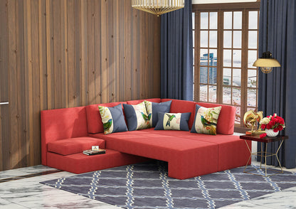 Casper L Shape Right Aligned   Sofa Cum Bed - Urbnfurnish
