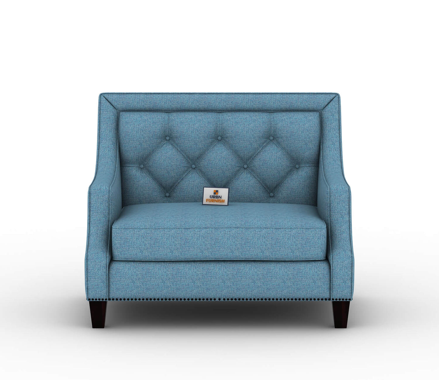 Merella Fabric 1 Seater Sofa - Urbnfurnish