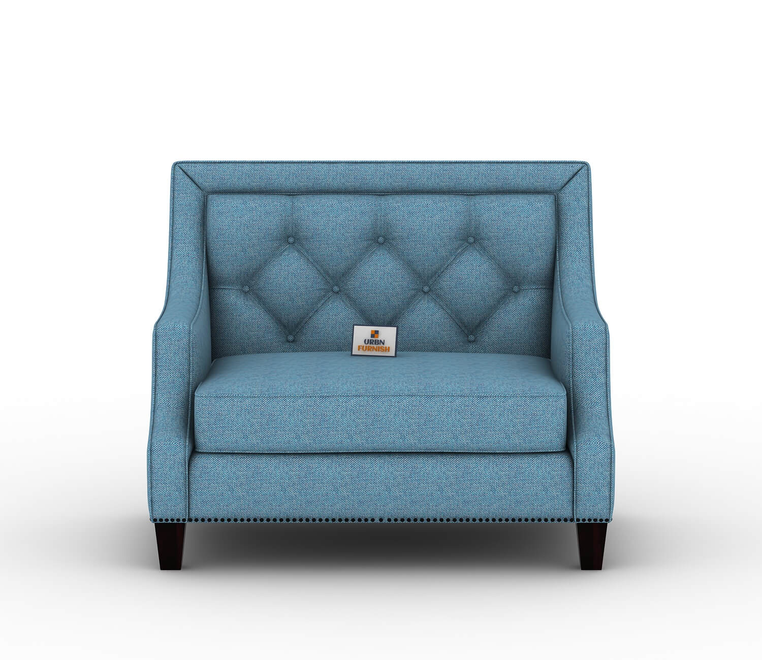 Merella Fabric 1 Seater Sofa - Urbnfurnish
