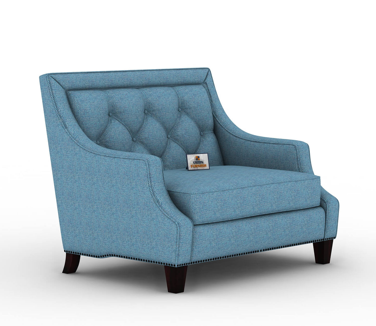 Merella Fabric 1 Seater Sofa - Urbnfurnish