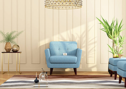 Tivoli Fabric 1 Seater Sofa - Urbnfurnish