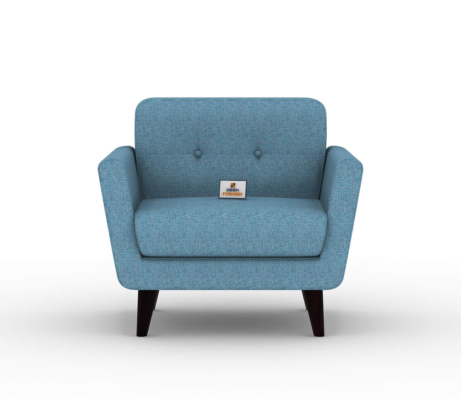 Tivoli Fabric 1 Seater Sofa - Urbnfurnish