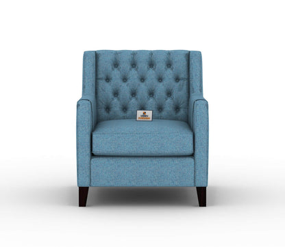 Dakota Fabric 1 Seater Sofa - Urbnfurnish
