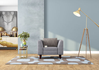Forelsket Fabric 1 Seater Sofa - Urbnfurnish