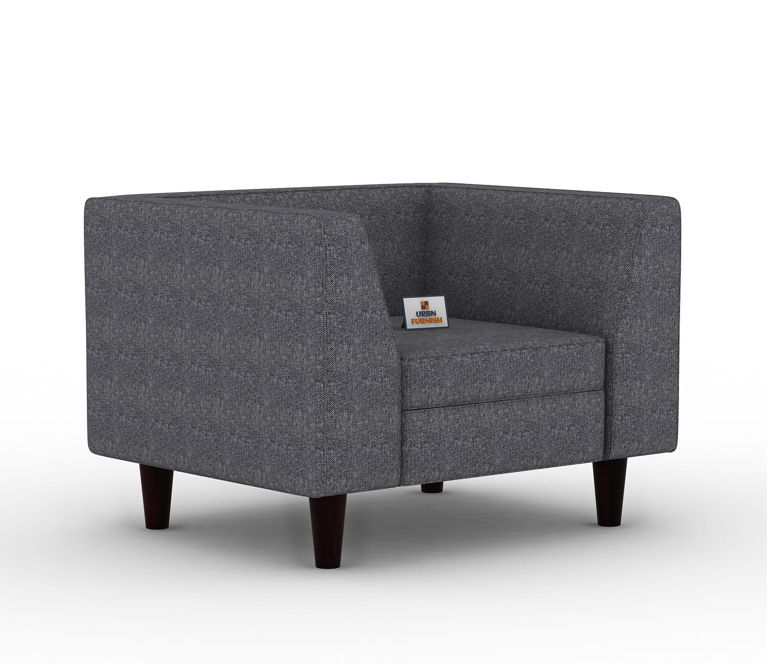 Forelsket Fabric 1 Seater Sofa - Urbnfurnish