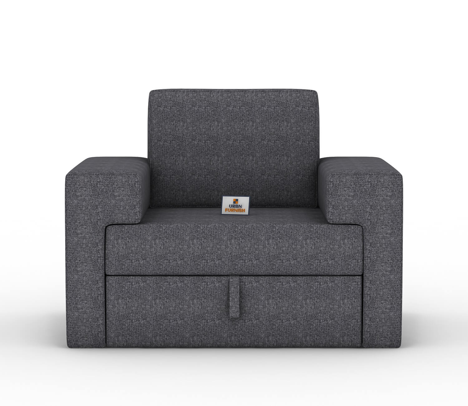 Mangata Fabric 1 Seater Sofa - Urbnfurnish