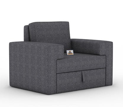 Mangata Fabric 1 Seater Sofa - Urbnfurnish