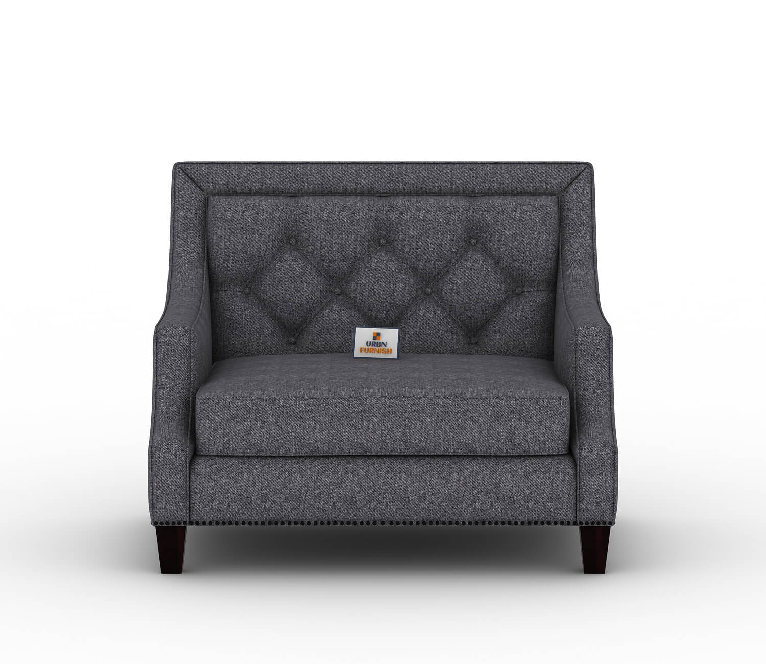 Merella Fabric 1 Seater Sofa - Urbnfurnish