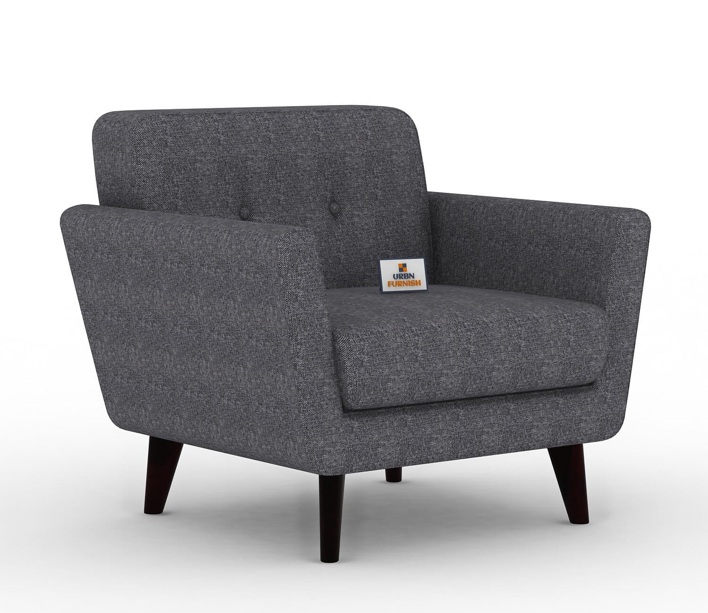 Tivoli Fabric 1 Seater Sofa - Urbnfurnish