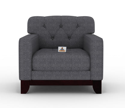 Bells Fabric 1 Seater Sofa - Urbnfurnish