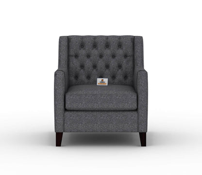 Dakota Fabric 1 Seater Sofa - Urbnfurnish