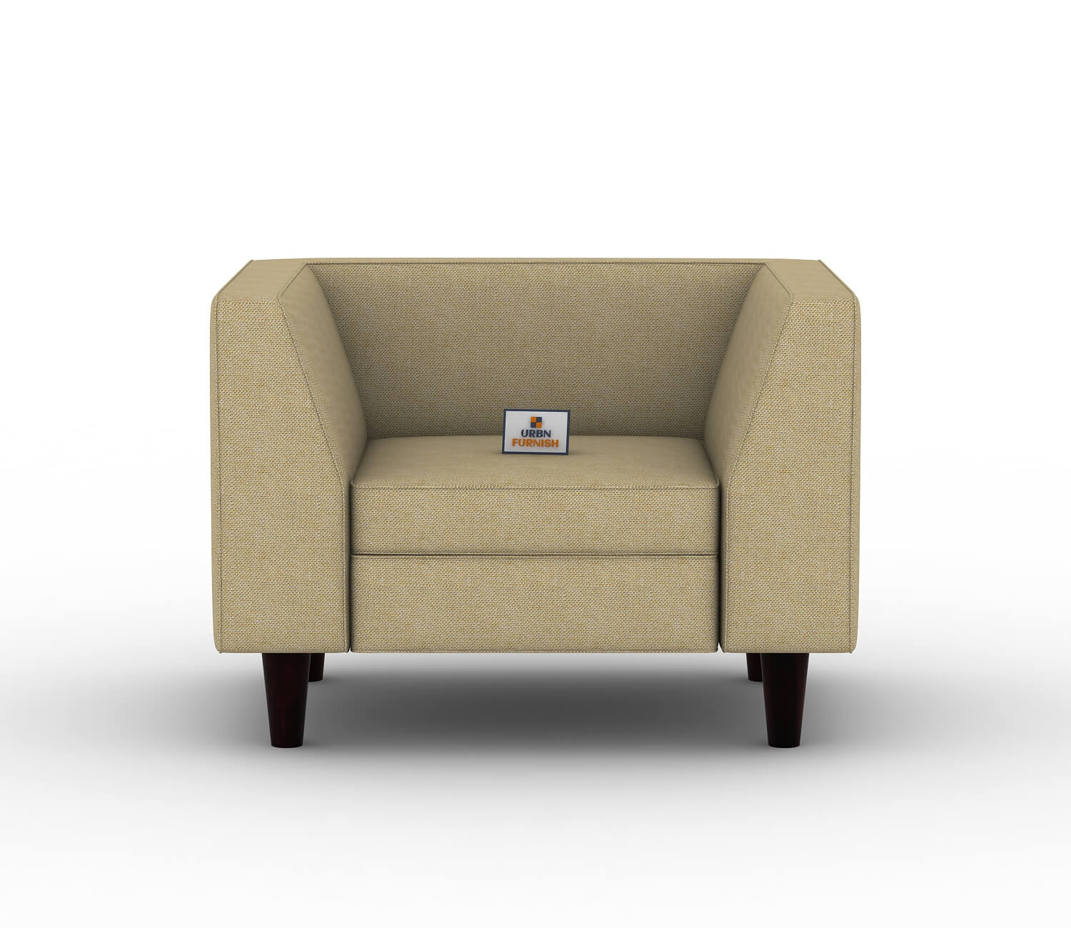 Forelsket Fabric 1 Seater Sofa - Urbnfurnish
