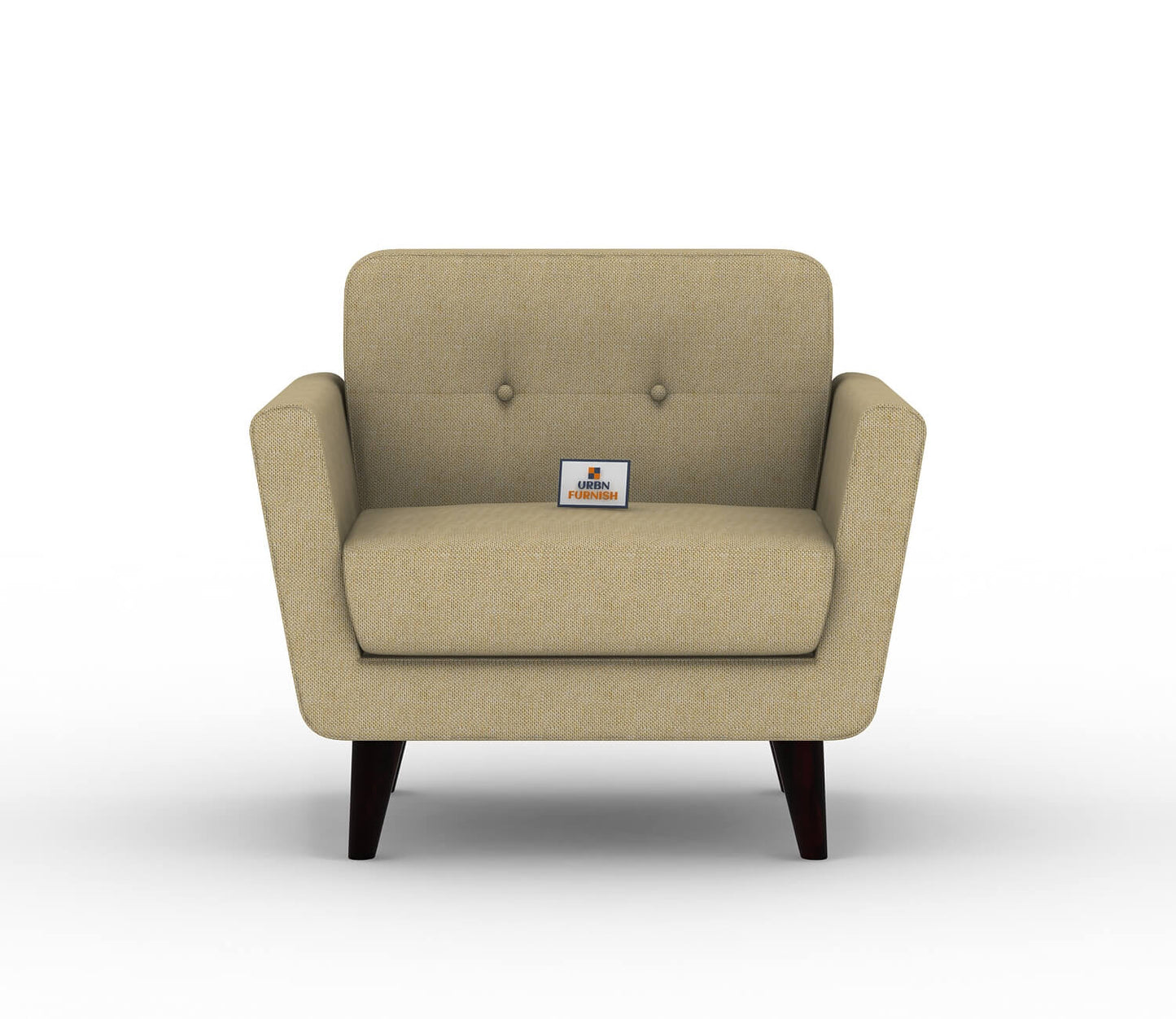 Tivoli Fabric 1 Seater Sofa - Urbnfurnish