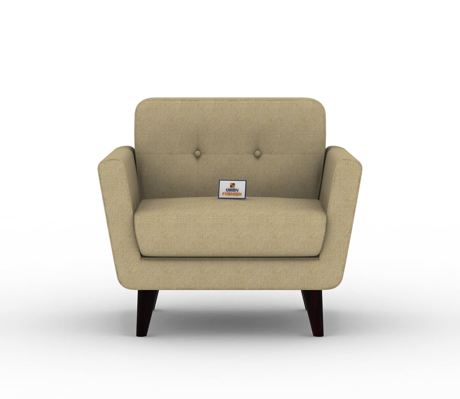 Tivoli Fabric 1 Seater Sofa - Urbnfurnish
