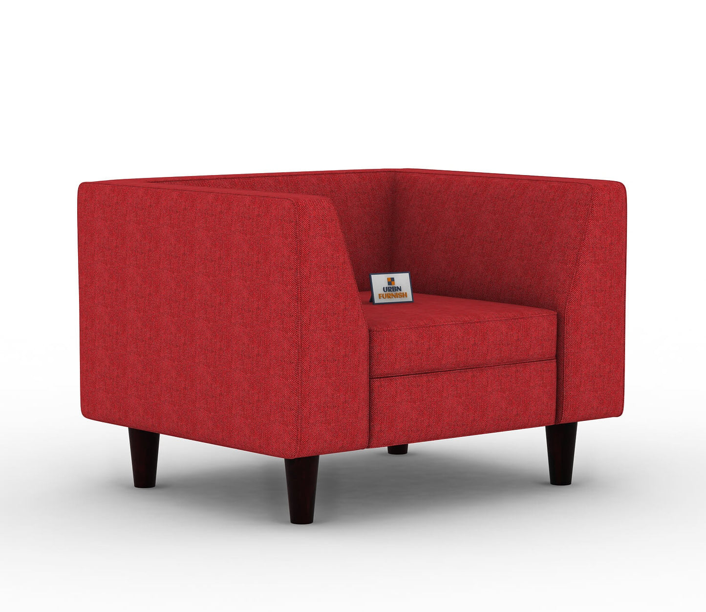 Forelsket Fabric 1 Seater Sofa - Urbnfurnish