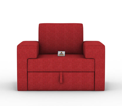 Mangata Fabric 1 Seater Sofa - Urbnfurnish