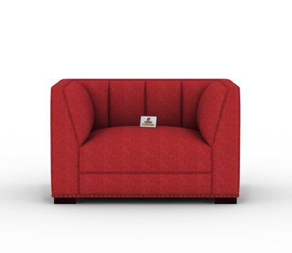 Belrose Fabric 1 Seater Sofa - Urbnfurnish