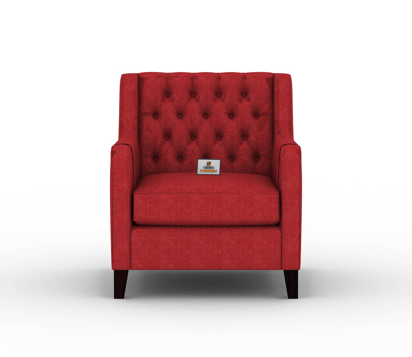 Dakota Fabric 1 Seater Sofa - Urbnfurnish