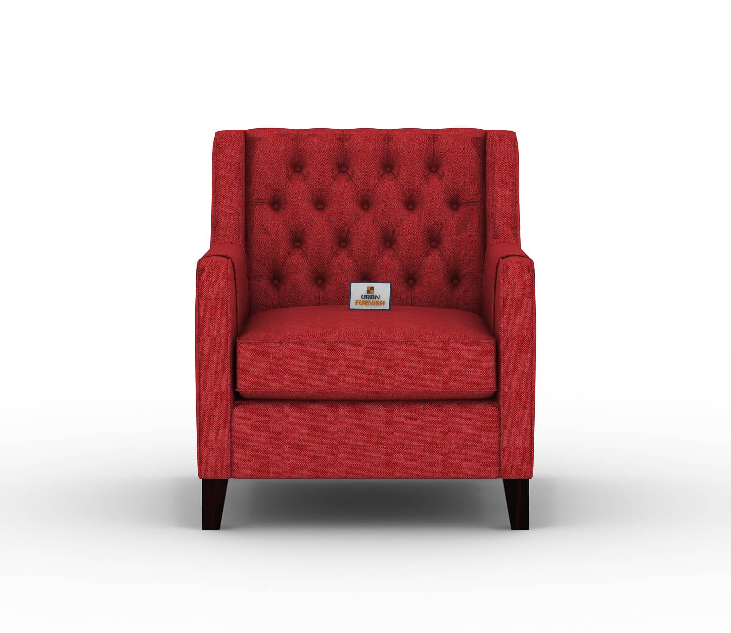 Dakota Fabric 1 Seater Sofa - Urbnfurnish