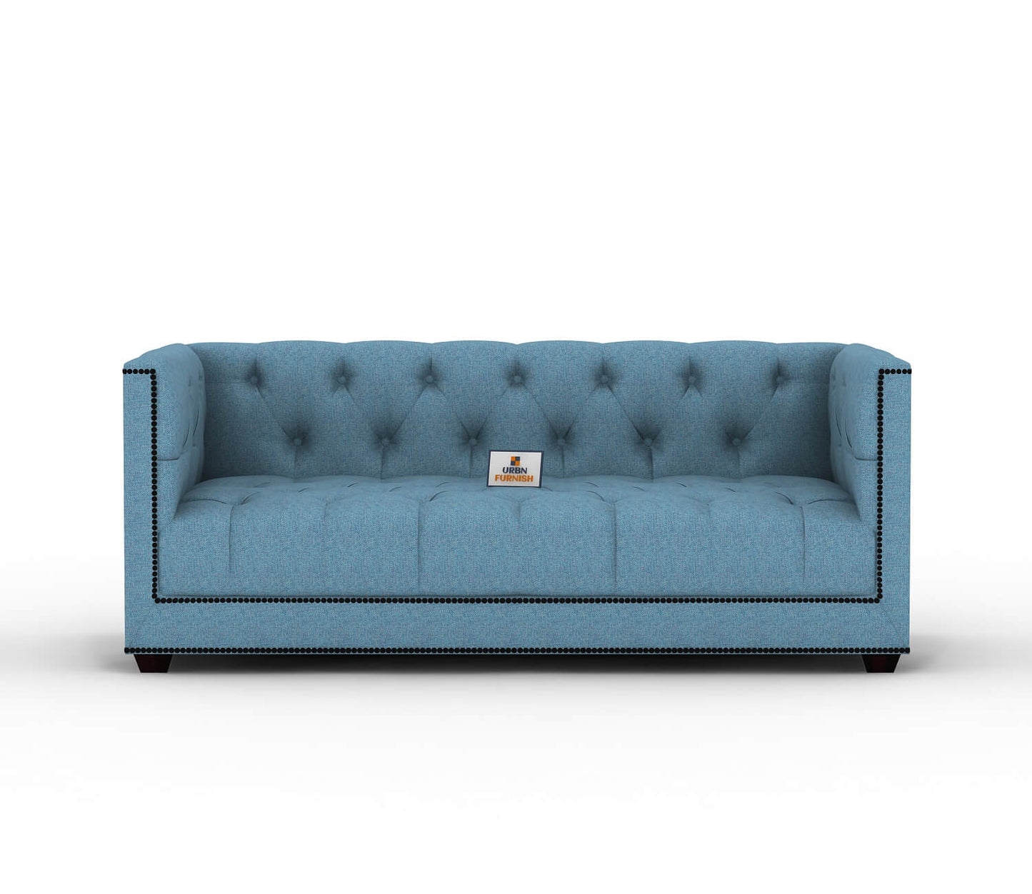Ollie Fabric 2 Seater Sofa - Urbnfurnish
