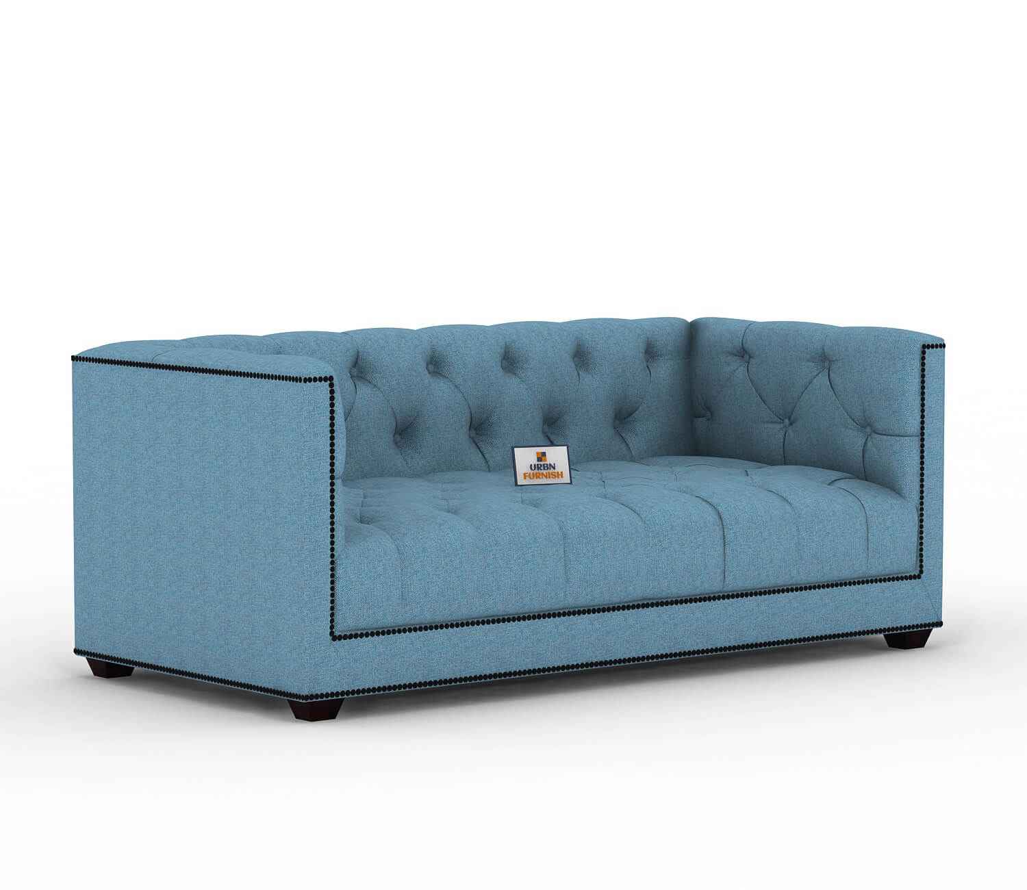 Ollie Fabric 2 Seater Sofa - Urbnfurnish