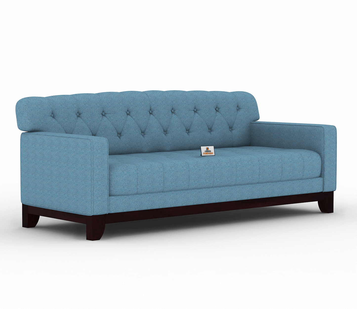 Bells Fabric 2 Seater Sofa - Urbnfurnish