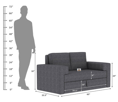 Mangata Fabric 2 Seater Sofa - Urbnfurnish