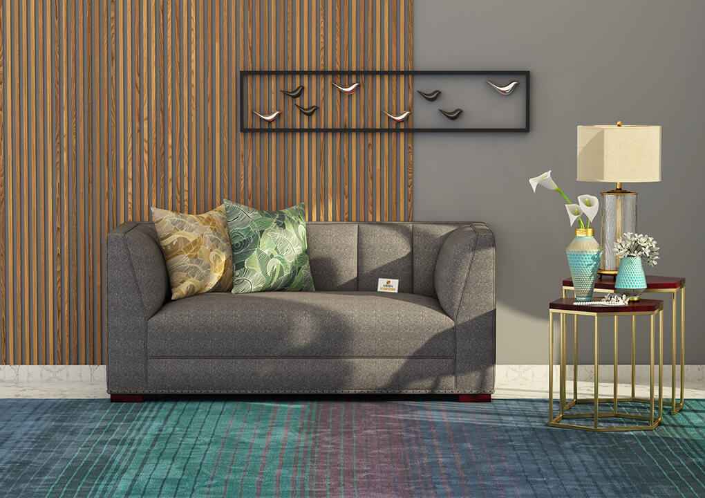 Belrose Fabric 2 Seater Sofa - Urbnfurnish
