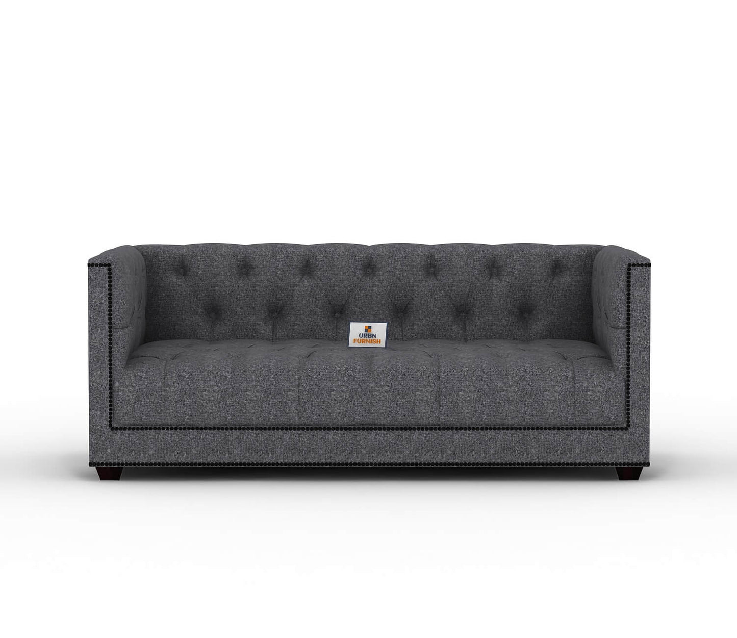 Ollie Fabric 2 Seater Sofa - Urbnfurnish