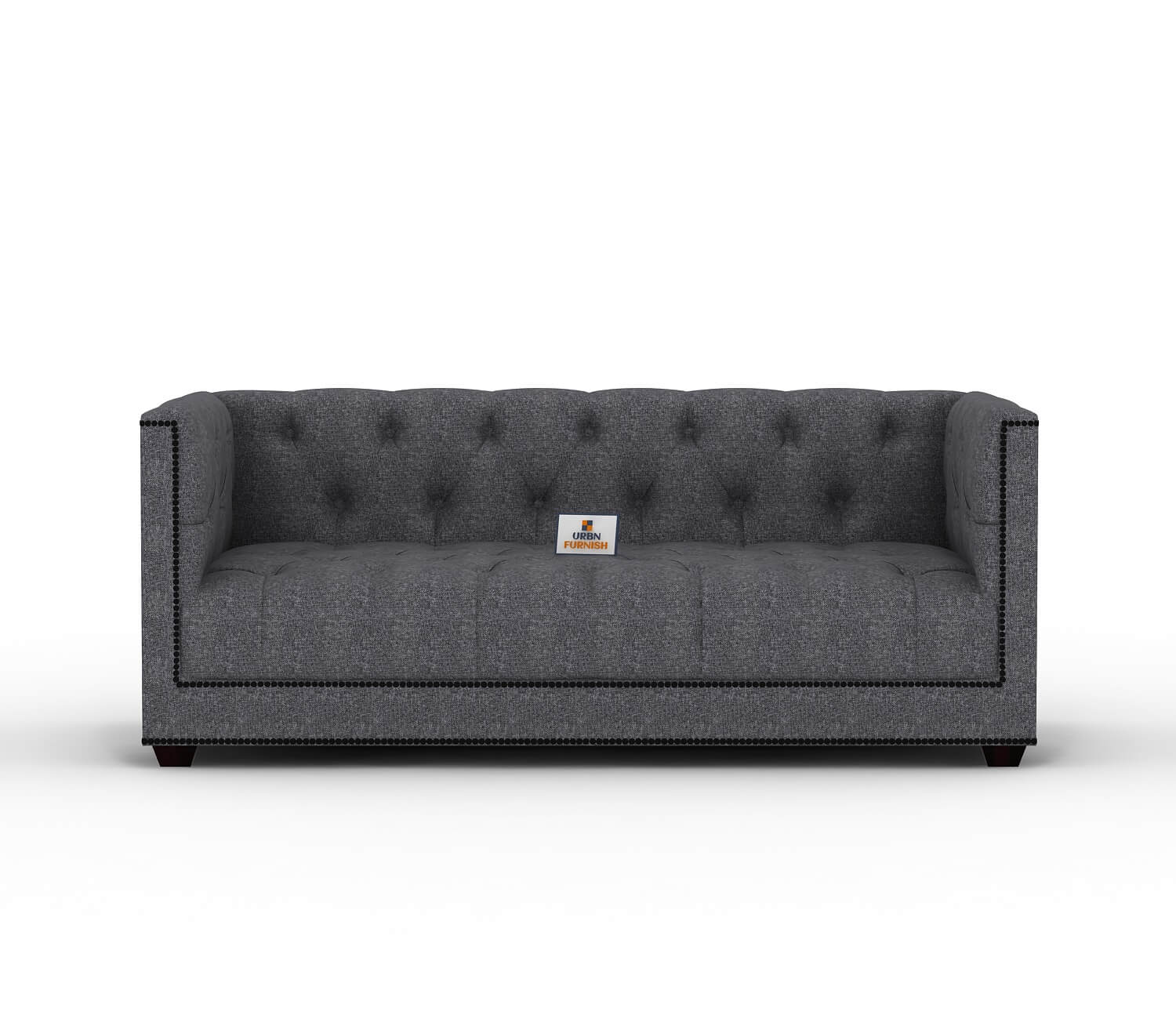 Ollie Fabric 2 Seater Sofa - Urbnfurnish
