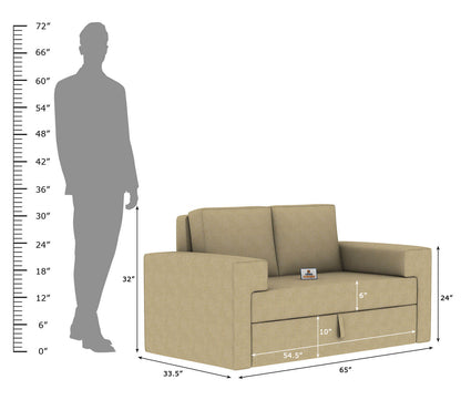 Mangata Fabric 2 Seater Sofa - Urbnfurnish
