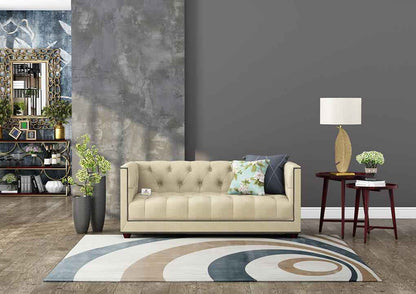 Ollie Fabric 2 Seater Sofa - Urbnfurnish