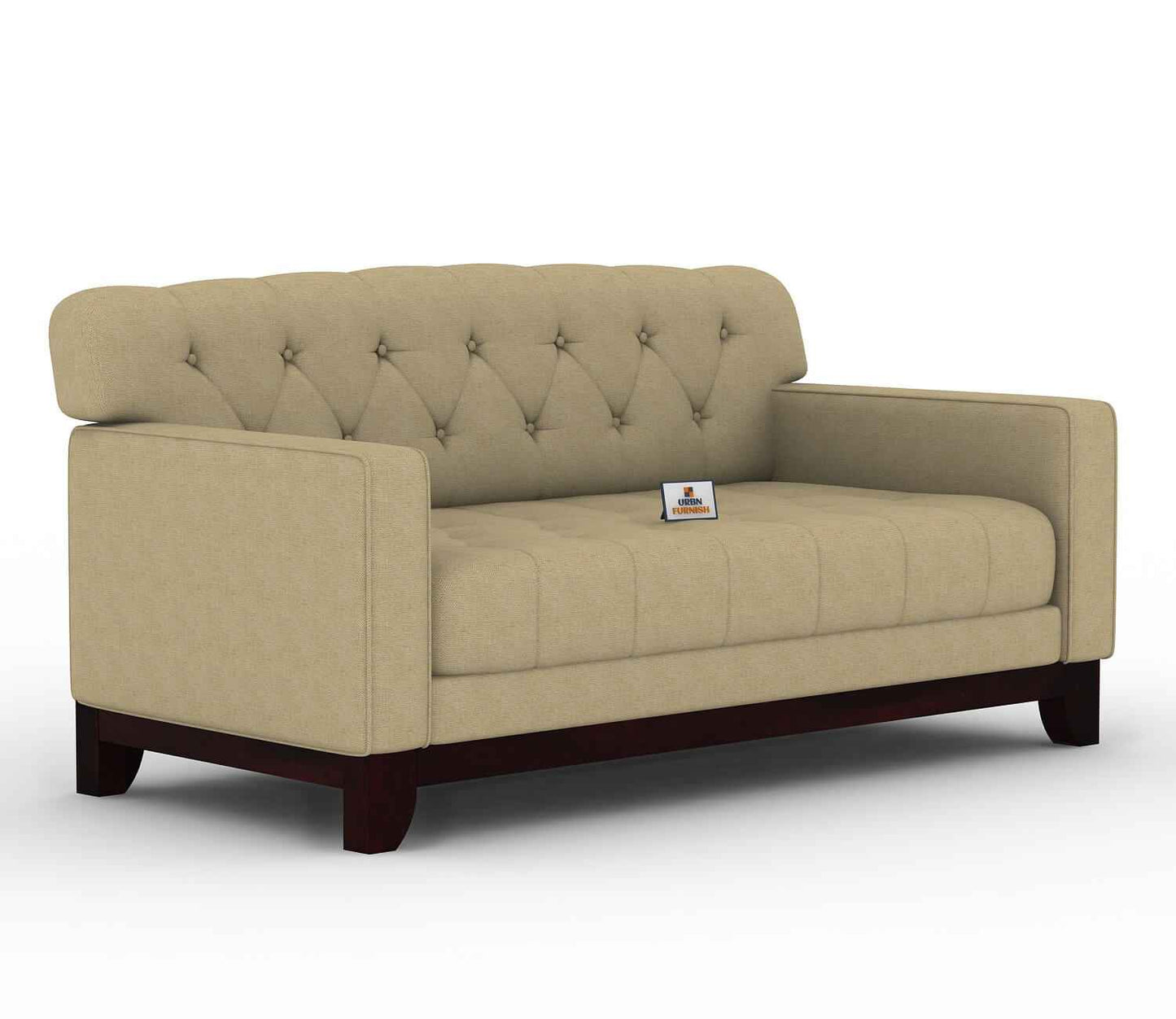 Bells Fabric 2 Seater Sofa - Urbnfurnish