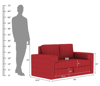 Mangata Fabric 2 Seater Sofa - Urbnfurnish