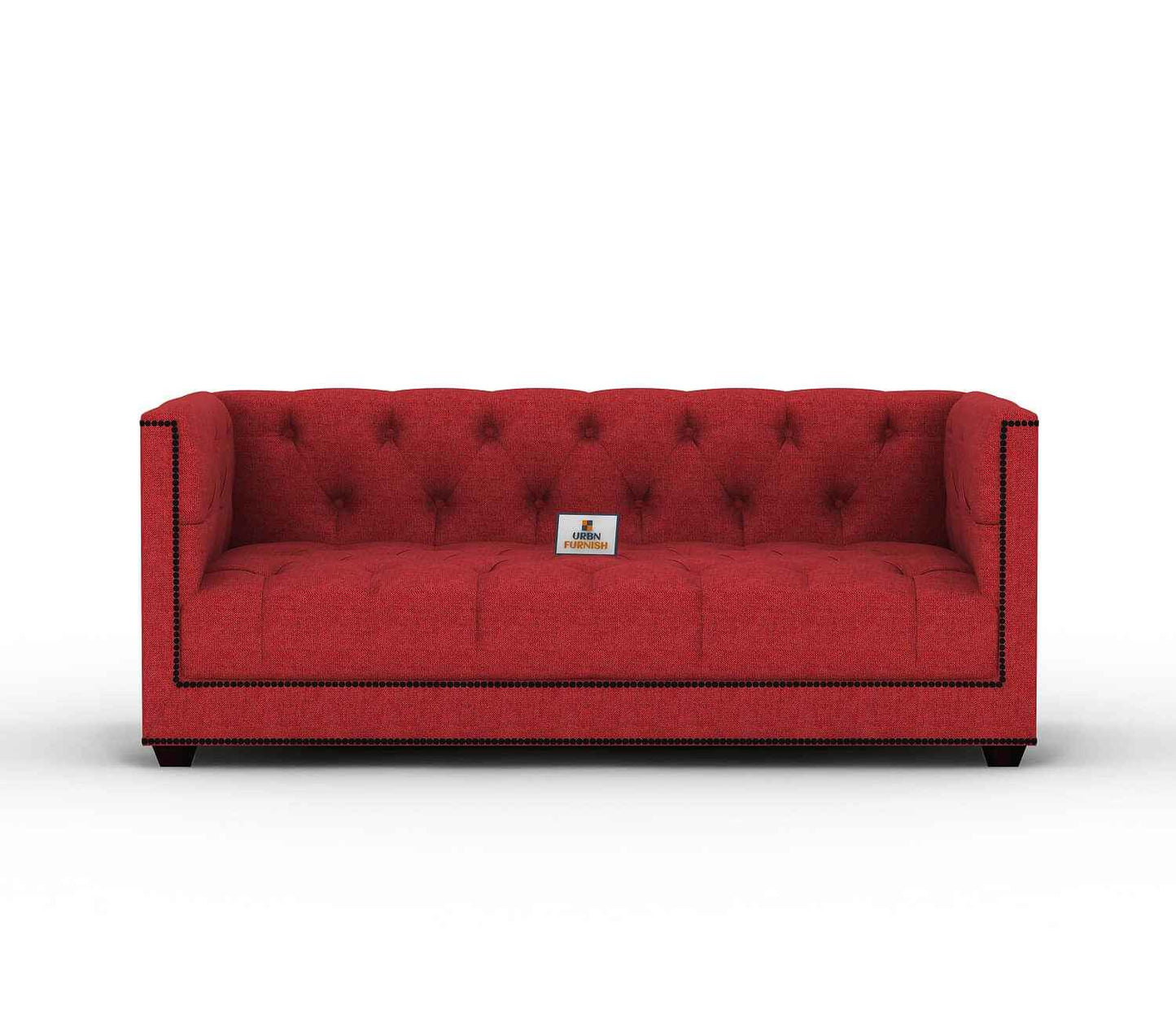 Ollie Fabric 2 Seater Sofa - Urbnfurnish