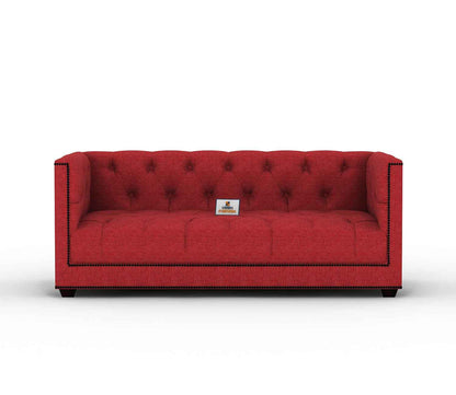 Ollie Fabric 2 Seater Sofa - Urbnfurnish