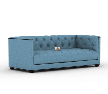 Ollie Fabric 3 Seater Sofa - Urbnfurnish