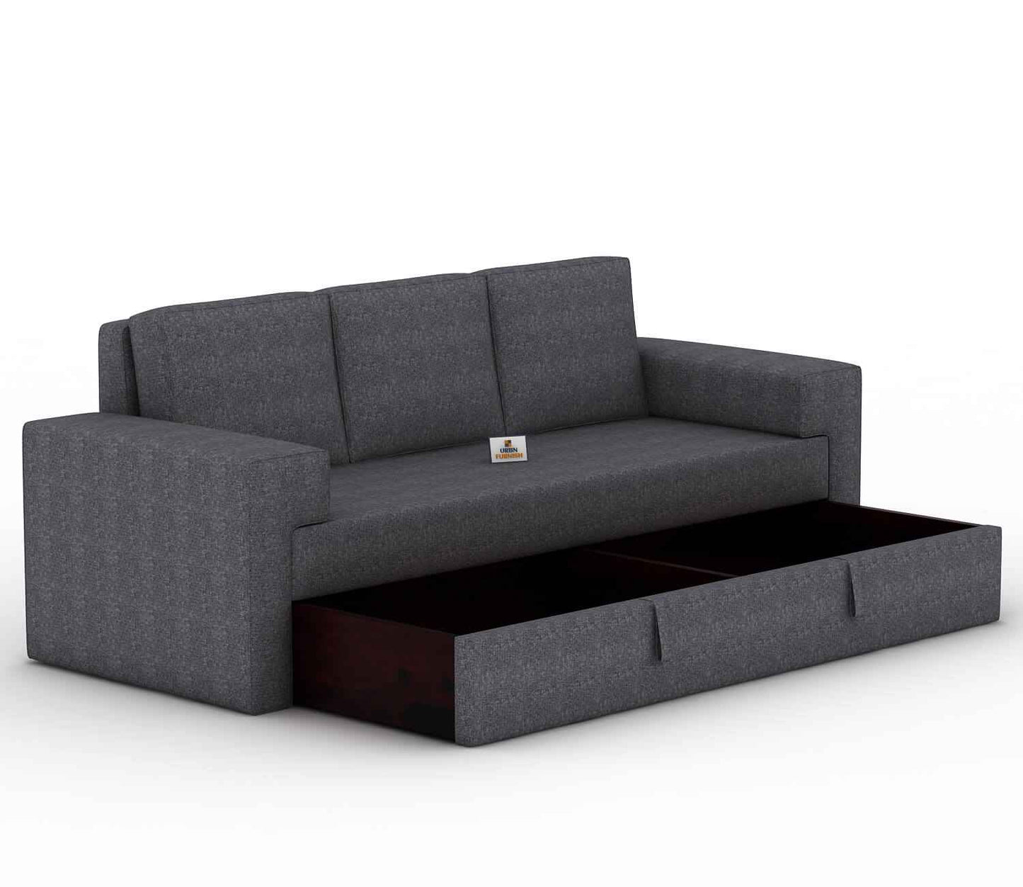 Mangata Fabric 3 Seater Sofa - Urbnfurnish