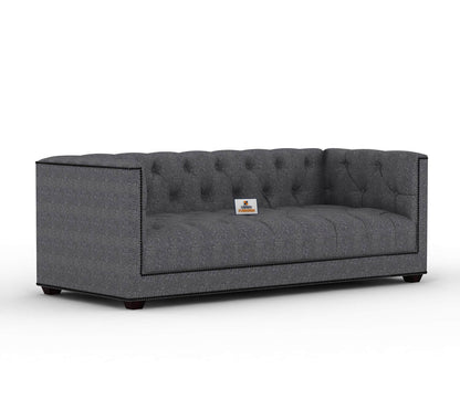 Ollie Fabric 3 Seater Sofa - Urbnfurnish