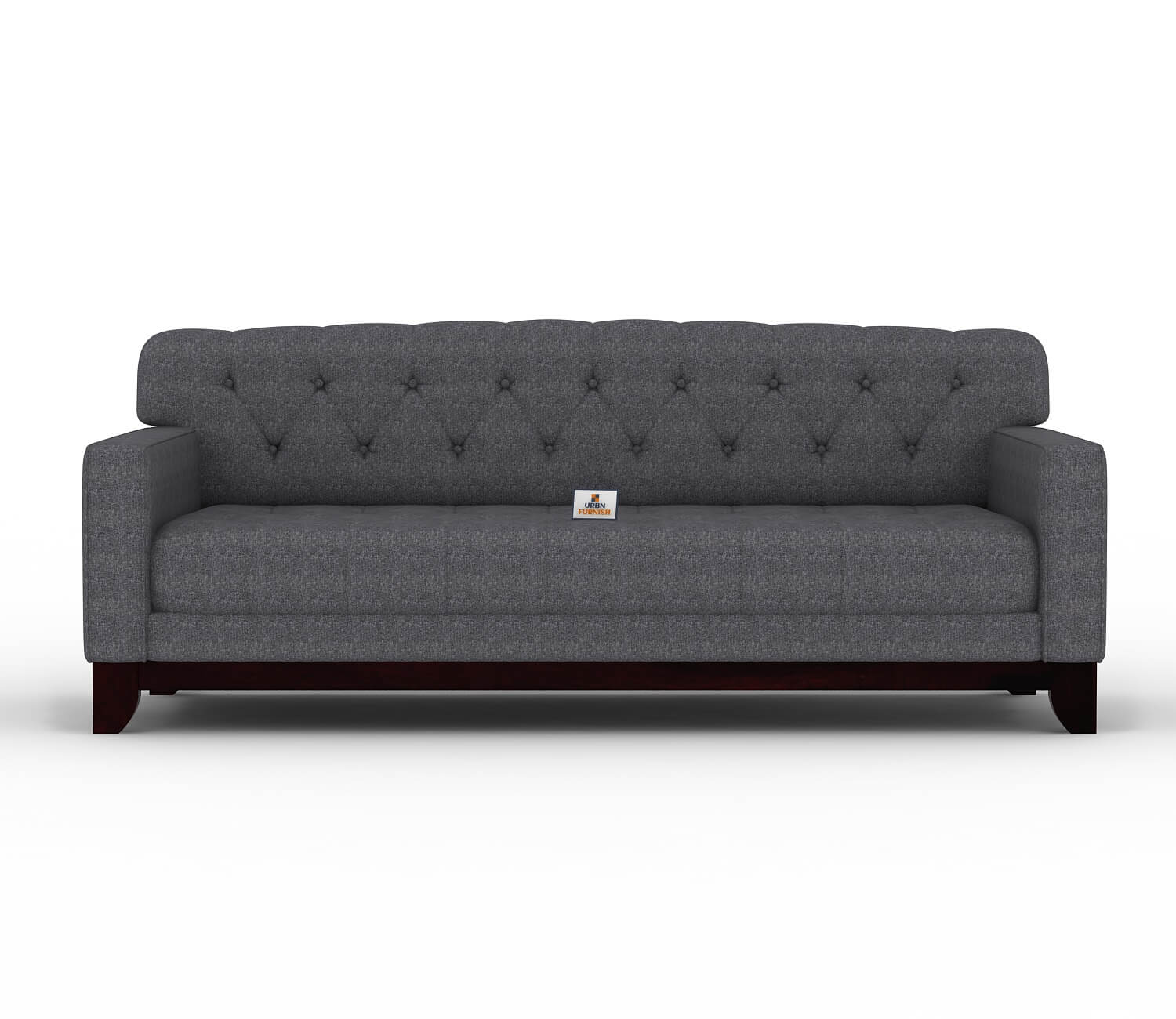 Bells Fabric 3 Seater Sofa - Urbnfurnish