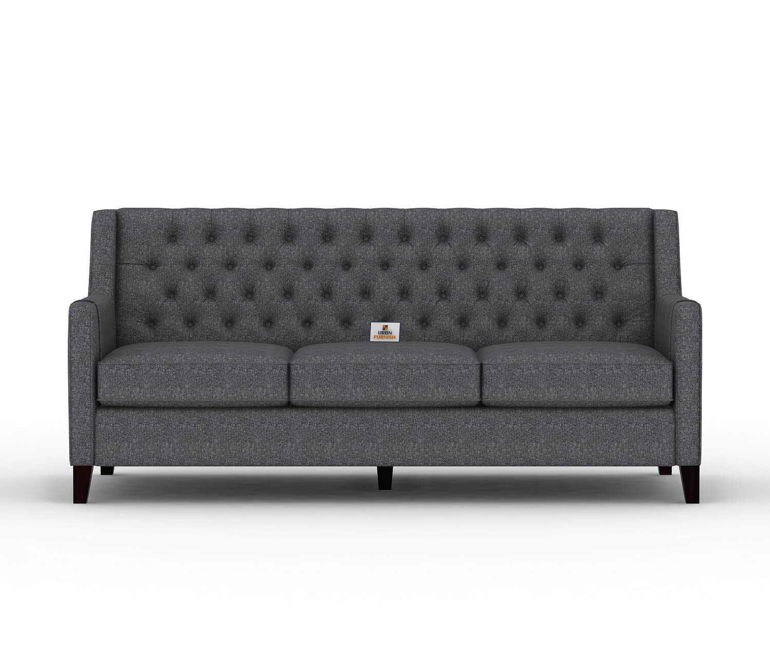Dakota Fabric 3 Seater Sofa - Urbnfurnish
