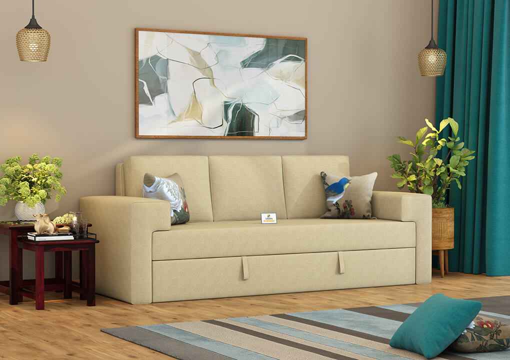 Mangata Fabric 3 Seater Sofa - Urbnfurnish