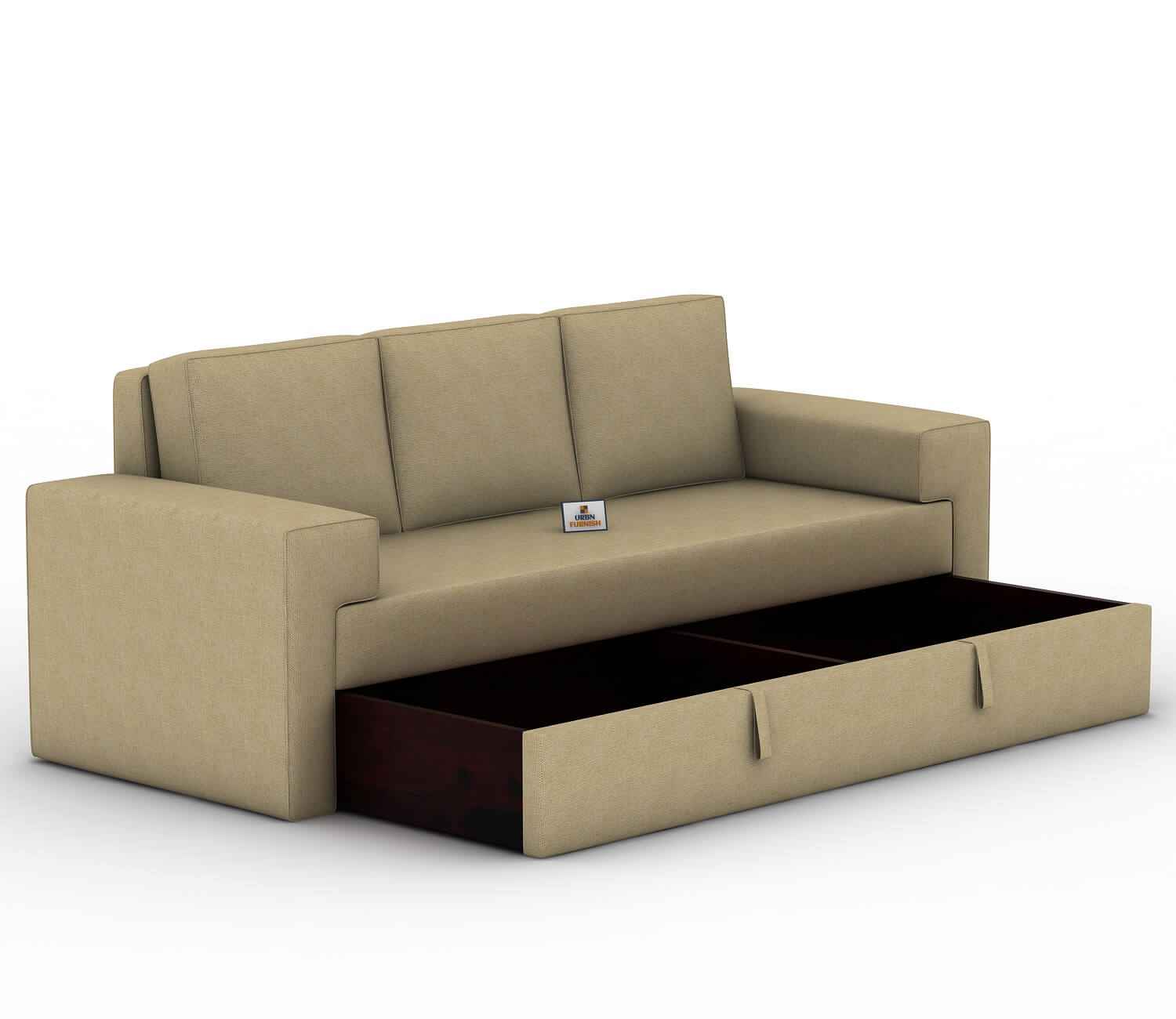 Mangata Fabric 3 Seater Sofa - Urbnfurnish