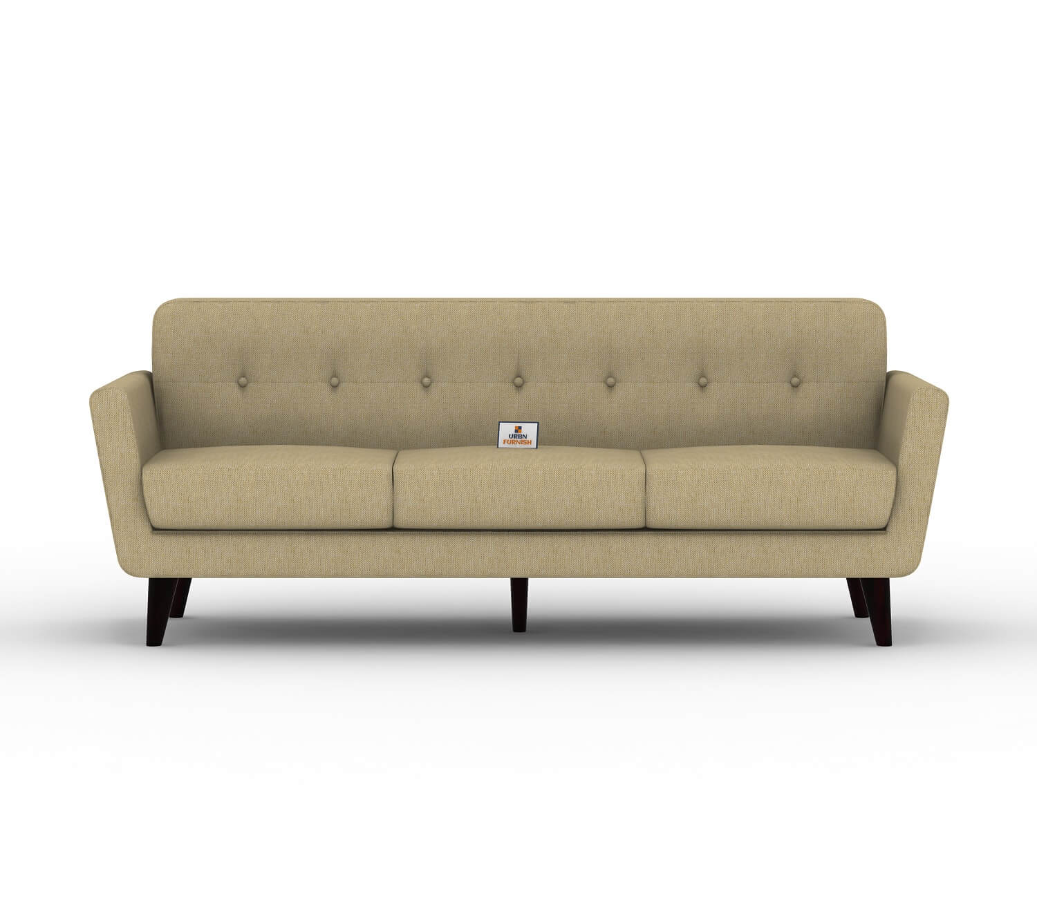 Tivoli Fabric 3 Seater Sofa - Urbnfurnish