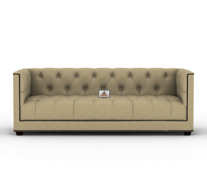 Ollie Fabric 3 Seater Sofa - Urbnfurnish