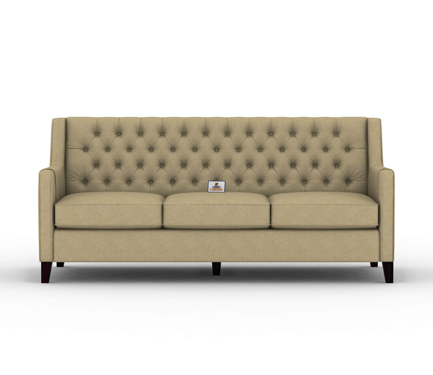Dakota Fabric 3 Seater Sofa - Urbnfurnish