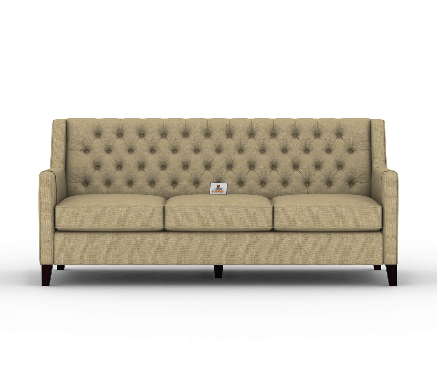 Dakota Fabric 3 Seater Sofa - Urbnfurnish