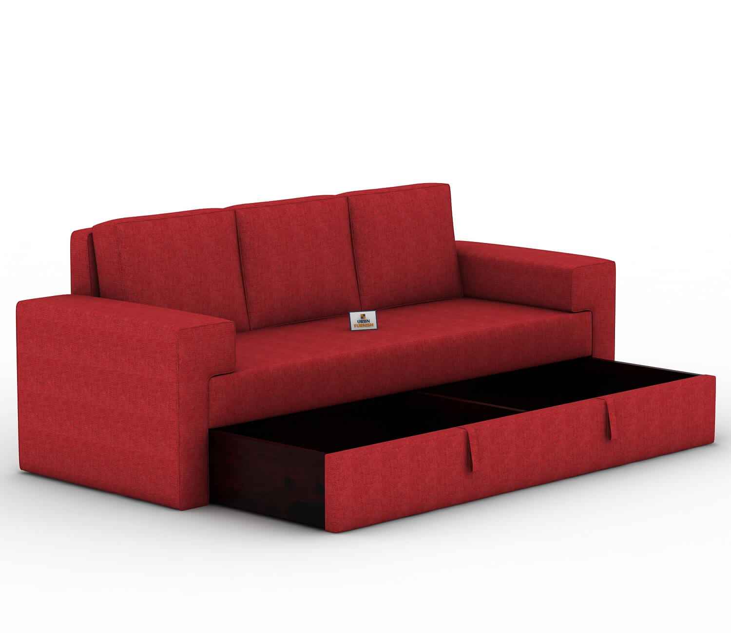 Mangata Fabric 3 Seater Sofa - Urbnfurnish