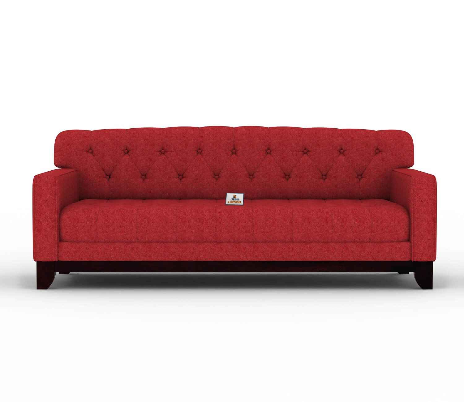 Bells Fabric 3 Seater Sofa - Urbnfurnish