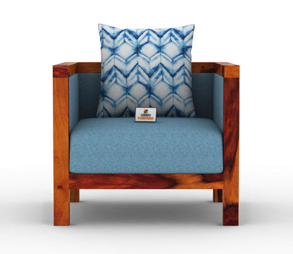 Dallas Wooden 3+1+1 Sofa Set - Urbnfurnish